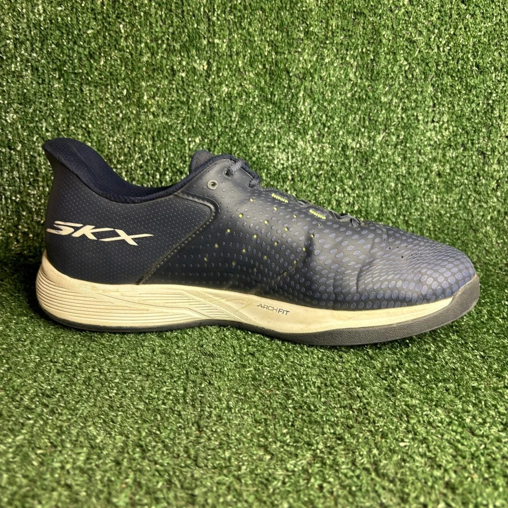 Skechers Viper Court Reload Arch Fit Slip-Ins Athletic Sneaker Navy Mens Size 12